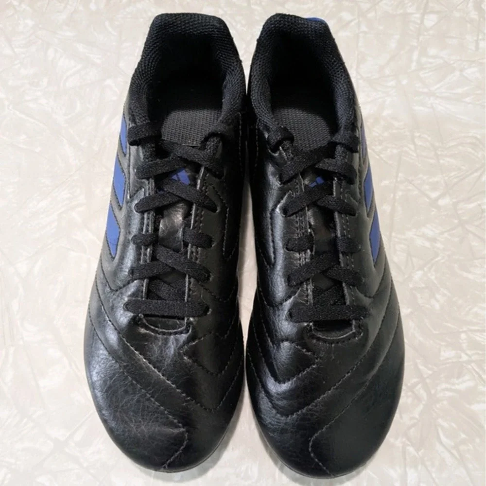 Adidas Copa 20.4 FG Kids Soccer Cleats Black Royal Blue Youth Size 2‎